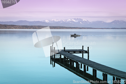 Image of wooden jetty