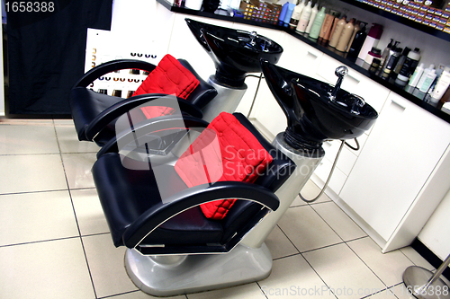 Image of  modern barbershop