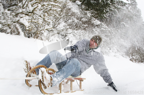 Image of sledding