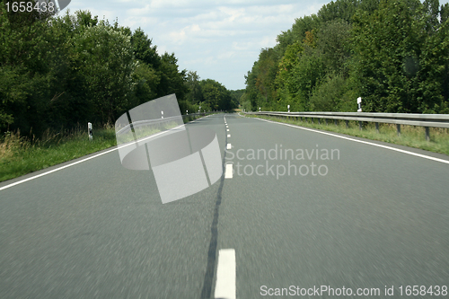 Image of road to drive faster