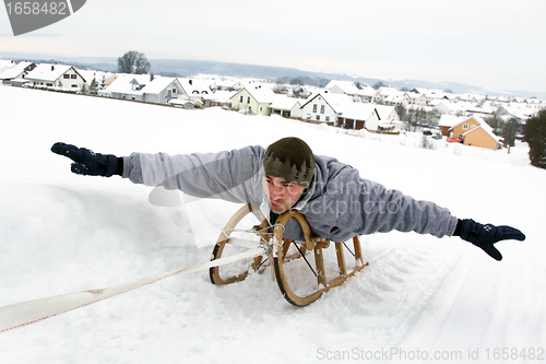 Image of sled pull