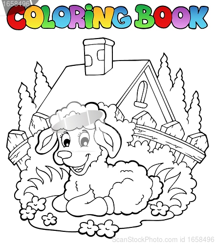 Image of Coloring book spring theme 1