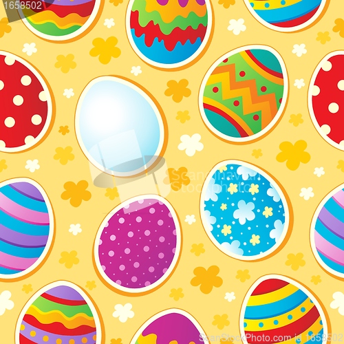 Image of Seamless Easter topic background