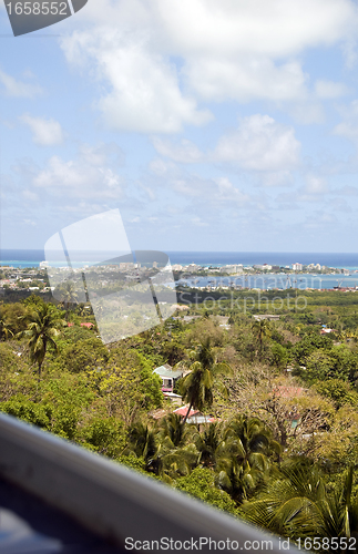 Image of panorama San Andres Island Caribbean Sea Colombia South America