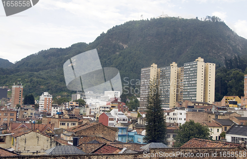 Image of Monserrate La Candelaria architecture Bogota Colombia