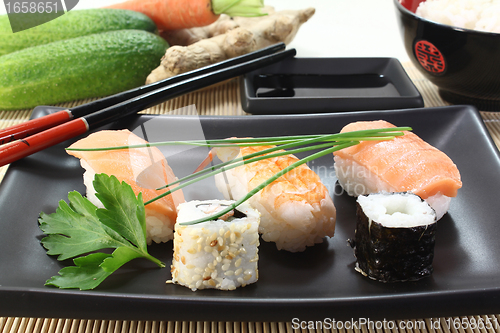 Image of sushi