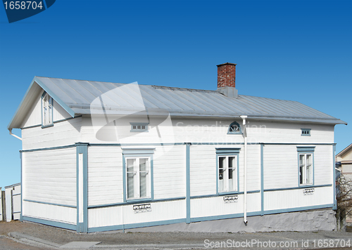 Image of White Wooden House