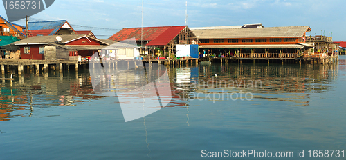 Image of Thai fishermans village