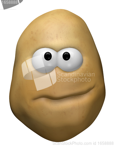 Image of potato face