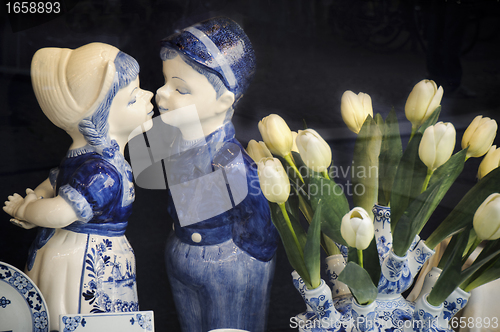 Image of Dutch Farmer couple souvenir