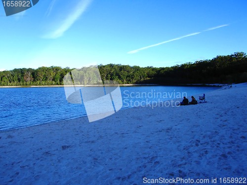 Image of Lake McKenzie, Fraser Island, Australia