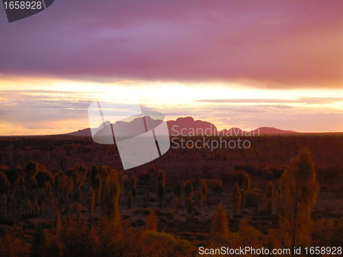Image of Kata Tjuta (The olgas ), The Australian outback