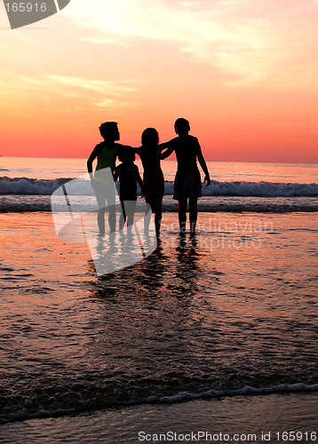 Image of Childrens on the beach