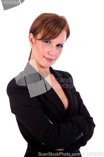 Image of beautiful middle-aged business woman