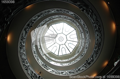 Image of Vatican staircase