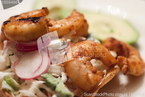 Image of Shrimp Tostadas