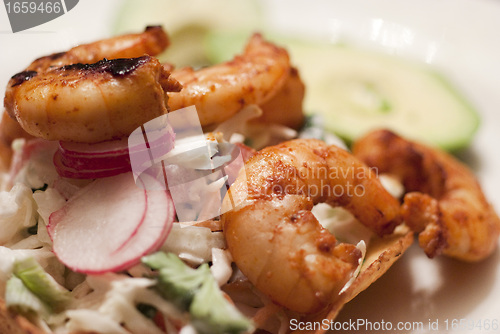 Image of Shrimp Tostadas