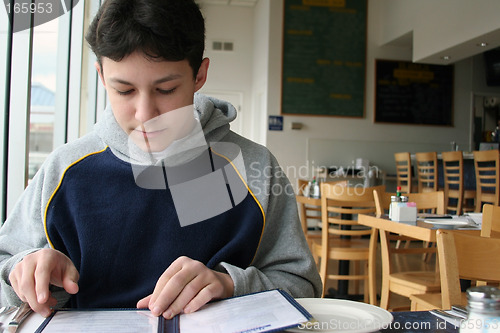 Image of At a coffee shop