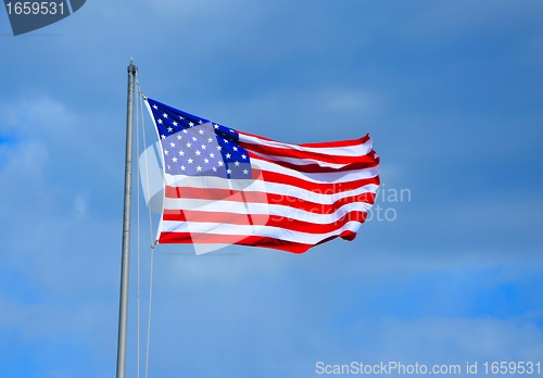Image of red white and blue