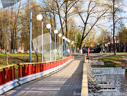 Image of wooden bridge