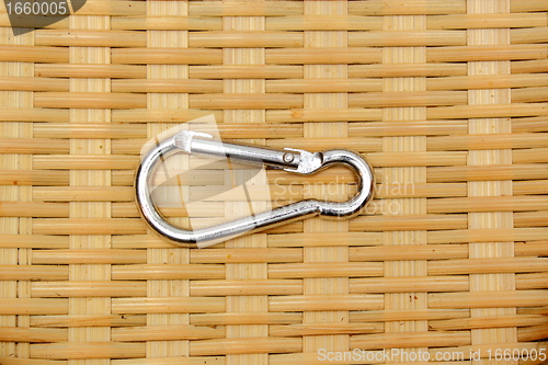 Image of steel carabiner