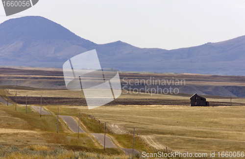 Image of Southern Alberta Rural Scene Prairie