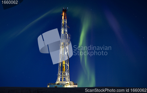 Image of Drilling Rig Potash Mine