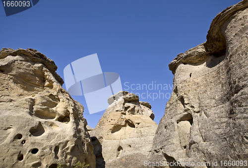 Image of Milk River Alberta Badlands