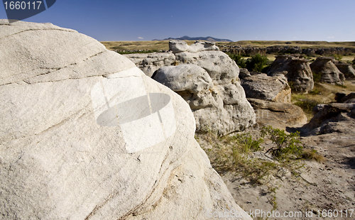 Image of Milk River Alberta Badlands