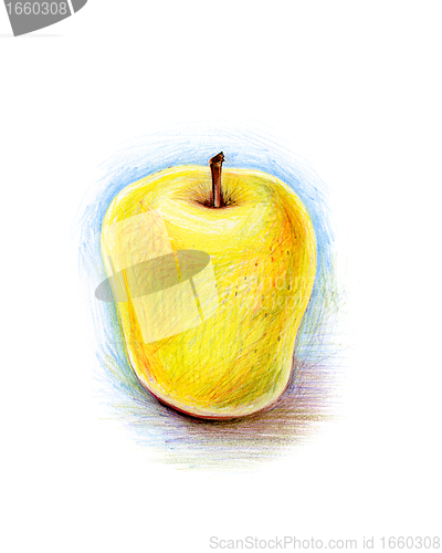 Image of yellow apple