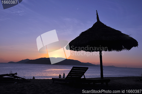 Image of Landscape on beach