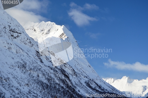 Image of Mountains and sky