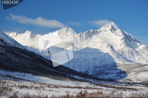 Image of Mountains and a valley