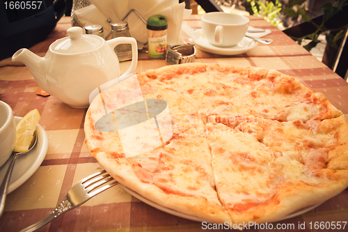 Image of italian pizza