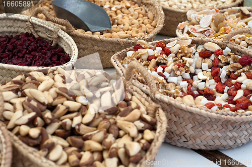 Image of Nuts on market