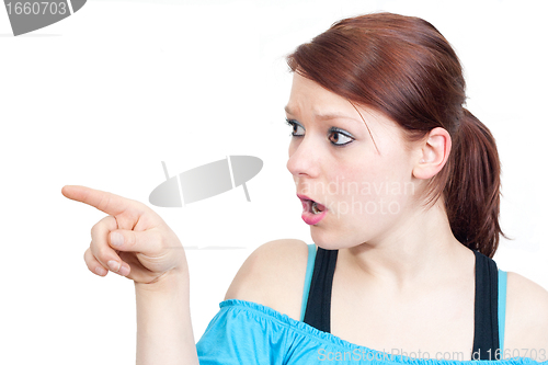 Image of pointing