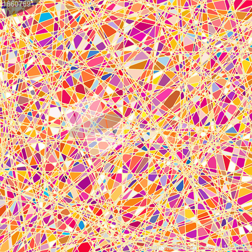 Image of Stained glass texture in a purple tone. EPS 8