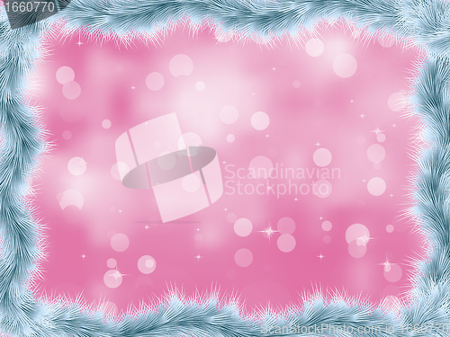 Image of Pink abstract romantic with stars. EPS 8