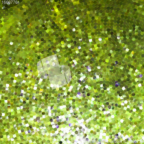 Image of Amazing template design on green glittering. EPS 8