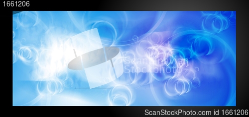 Image of Bright blue background