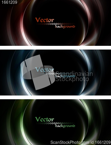 Image of Abstract banners collection