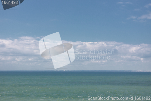 Image of seascape from the coast of opal in France