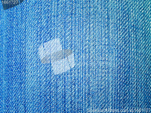 Image of dark blue jeans fabric