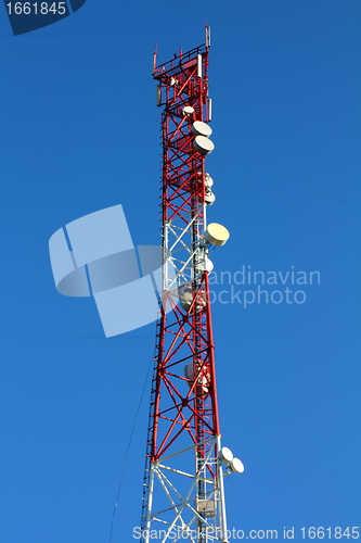 Image of wireless communications tower