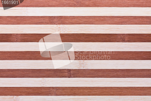 Image of Close-up of bamboo mat for background