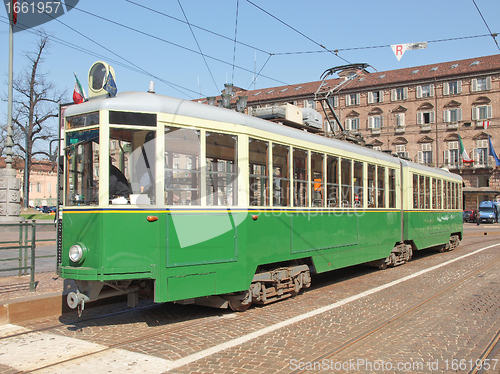 Image of Old tram in Turin