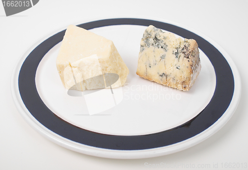 Image of British cheeses