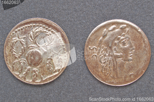 Image of Roman coins