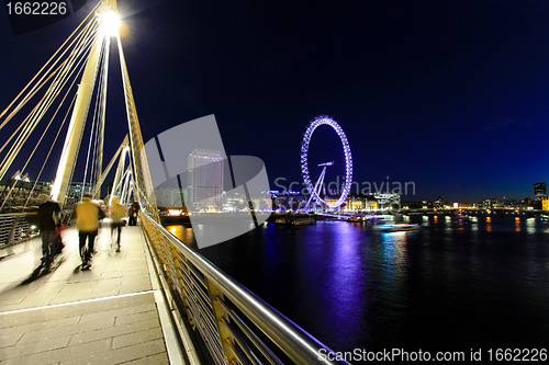 Image of Bridge London night