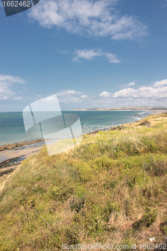 Image of landscape of the Opal Coast in France